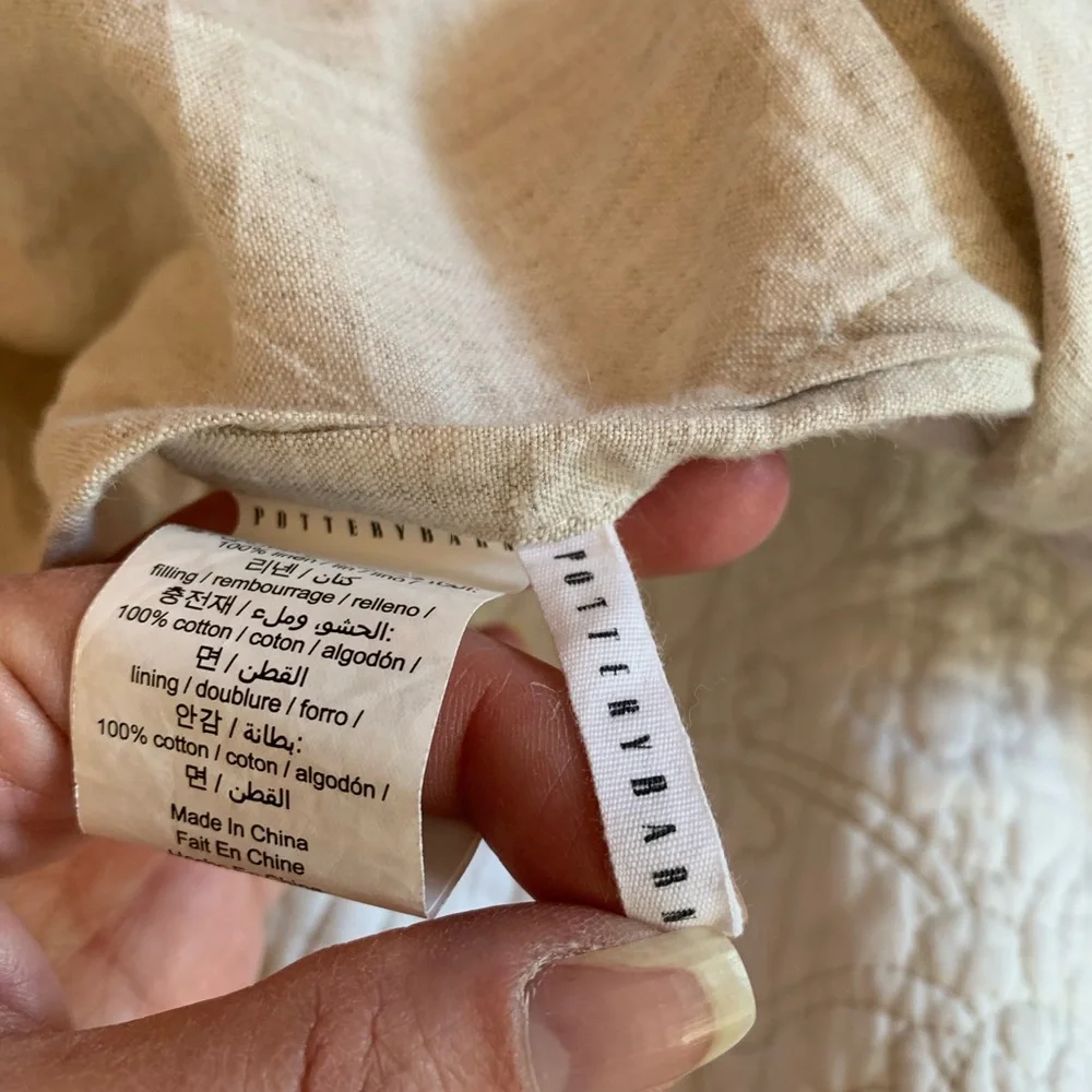 Pottery Barn Euro shams